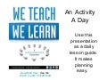 Lesson a day