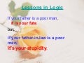 Lessons in Logic
