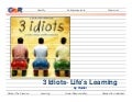 Management Lessons from 3 Idiots