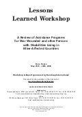 HI 73a - Lessons Learned Workshop