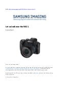 Let us look over the NX11