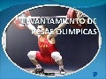 Levantamiento De Pesas Olimpicas
