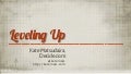Leveling up - taking your career to the next level