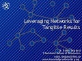 Leveraging Social Networks for Results