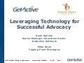 Leveraging Technology for Successful Advocacy in Higher Education