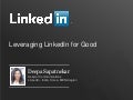 Leveraging LinkedIn for Good