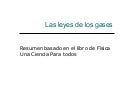 Ley de los gases