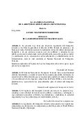Ley de tránsito y transporte terrestre en Venezuela