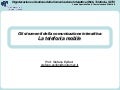Lezione 9: Strumenti - Mobile