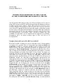 INTERIM SUMMARY REPORT ON THE ANALYSIS OF THE 19 SEPTEMBER 2008 INCIDENT AT THE LHC (CERN)