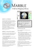 Marble Virtual Globe for Developers - Factsheet