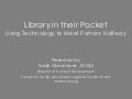 Library in their pocket