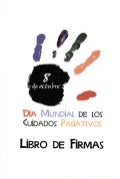 Libro de firmas de Cuidar y Paliar