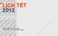 Lịch tết 2013 - Ohha Design