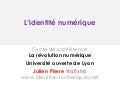 L’identité numérique