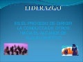 Liderazgo