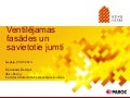  Ventilējamās fasādes un jumti. Risinājumi un kļūdas.