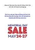 Lifeproof Memorial Day Sale 2013 May 2013 70% OFF 10% OFF And Free Shipping