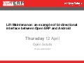 OpenERP - Lift maintenance, bi-derectional interface between OpenERP & Android, Open Solutis