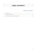 Liège, autrement ! Le programme du MR pour les Communales 2012 à Liège.
