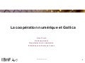 La coopération numérique et Gallica
