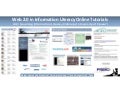 Web 2.0 in Information Literacy online tutorials