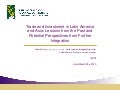 Trade and Investment between Asia and Latin America: Lessons and opportunities