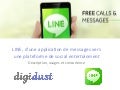 Line réseau social mobile - juin 2013 - Digidust