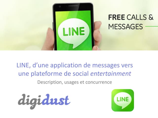 Line réseau social mobile - juin 2013 - Digidust
