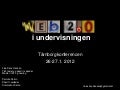Web 2.0 i undervisningen