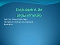 Linguagens de programação