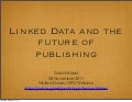 Linked Data and the Future of Publishing