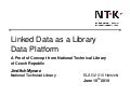 Linked data as a library data platform
