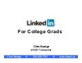 LinkedIn for College Grads