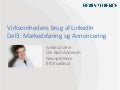 Linkedin til markedsføring. DEL3 i webinar serie om LinkedIn for virksomheder