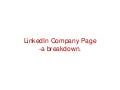 LinkedIn Company Page
