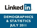 LinkedIn Demographics & Statistics - July 2011