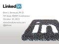 LinkedIn NV State SHRM Conference