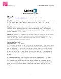 Getting started with LinkedIn