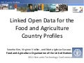 Linked Open Data for the Food and Agriculture Country Profiles