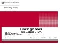 Linking books: rda-frbr-lod