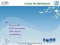 Linux architecture