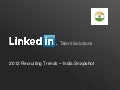 India Corporate Recruiting Trends