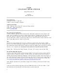 LIS 1001:  Introduction to Research Methods & Materials Syllabus