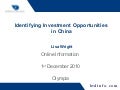 Lisa wright investment opportunities in china