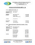 Troféu Brasil 2013 - Lista de participantes