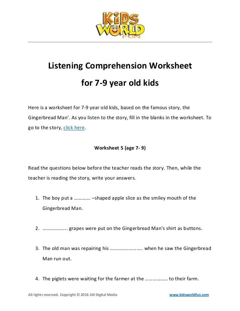 Printables Auditory Comprehension Worksheets auditory comprehension worksheets woodleyshailene printables safarmediapps