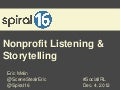 Listening & Storytelling for Nonprofits