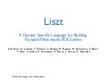 Liszt los alamos national laboratory Aug 2011