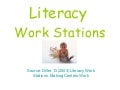 Literacy workstations